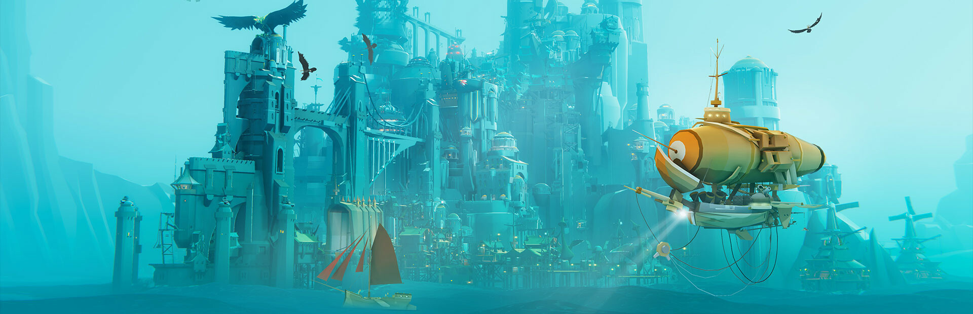 [Article] Bulwark: Falconeer Chronicles, un city builder dans un vaste monde océanique rempli de mythes oubliés